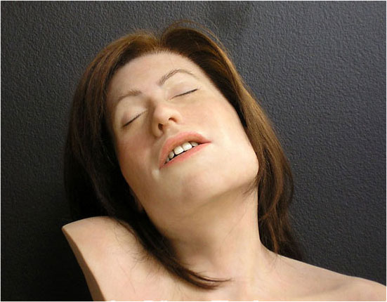 Jill Magid, Head, 2005, forensic reconstruction, sculpture